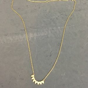 Stella & Dot Gold Aurora Necklace
